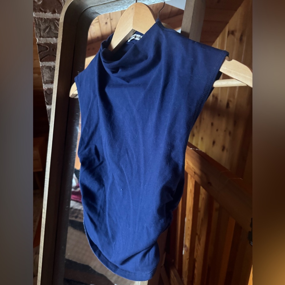 Reformation Lindy top - blue cobalt colour (sold out) xs